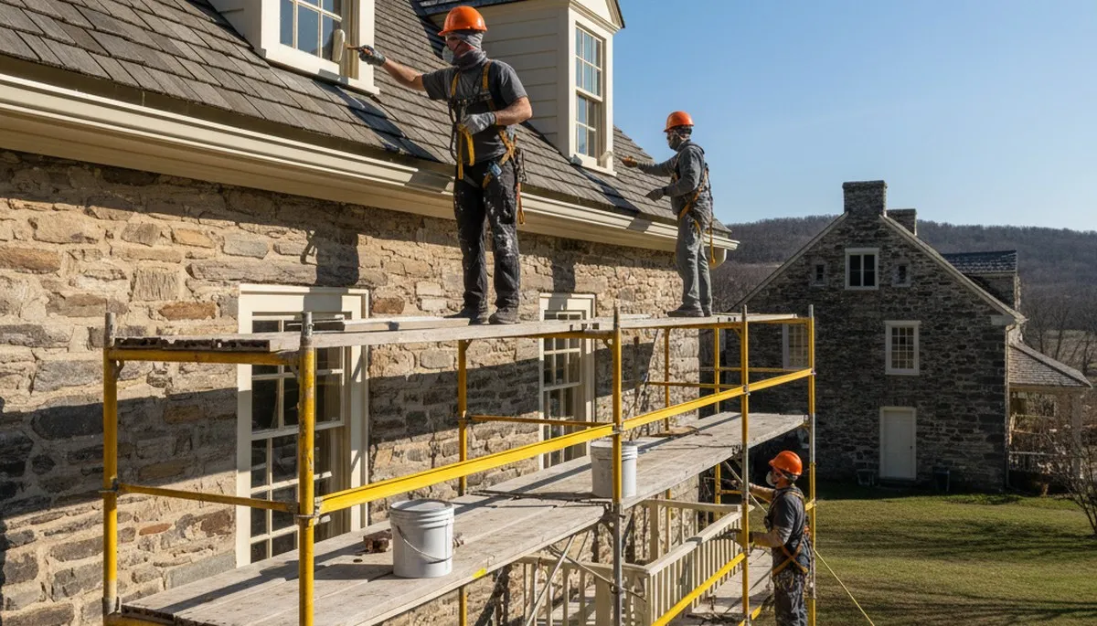 Professional painting services in Easton, PA for homes and businesses