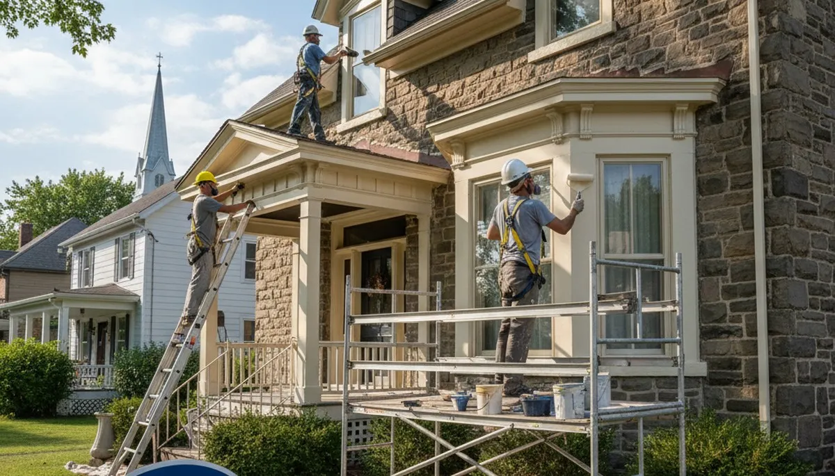 Professional painting service in Easton, PA for residential and commercial properties