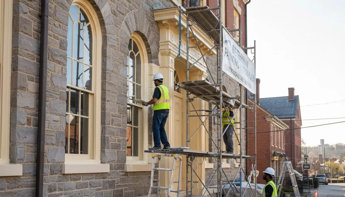 Professional painting services in Easton, PA for residential and commercial properties