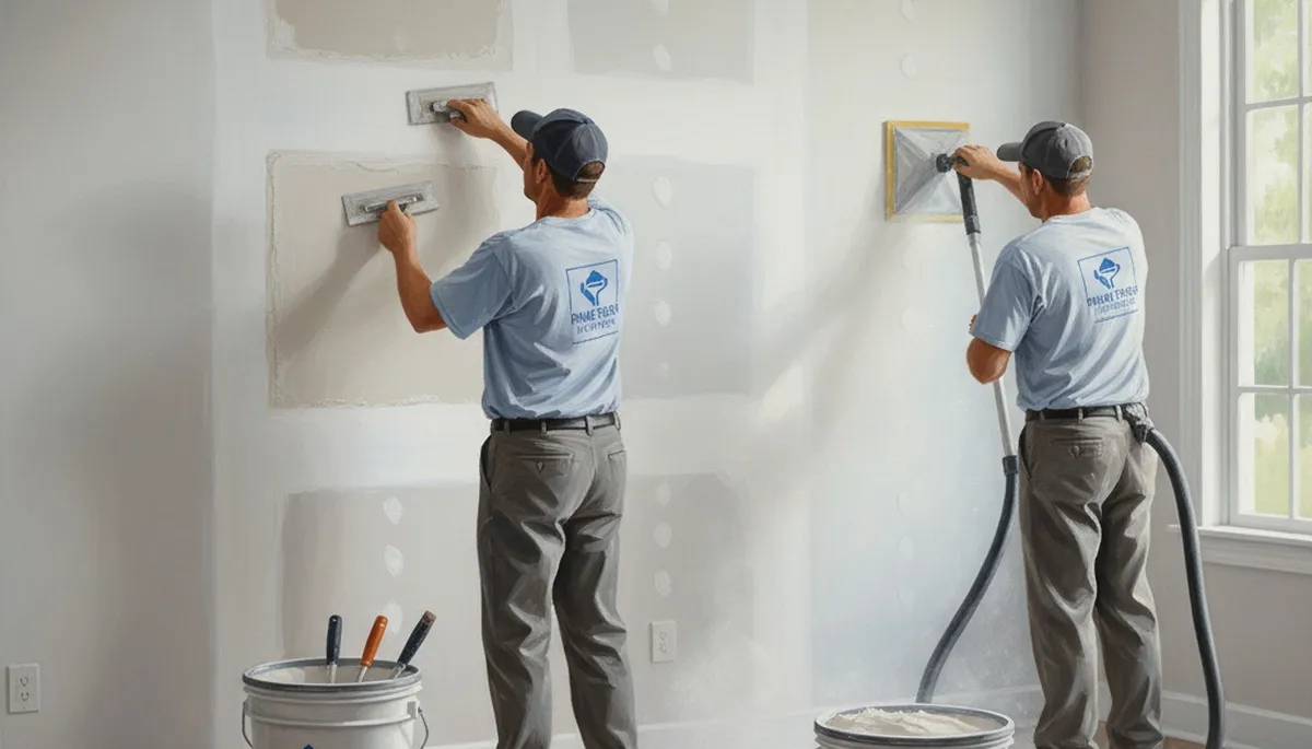 Drywall repair in Easton, PA by Easton Paint Pros for smooth, paint-ready walls