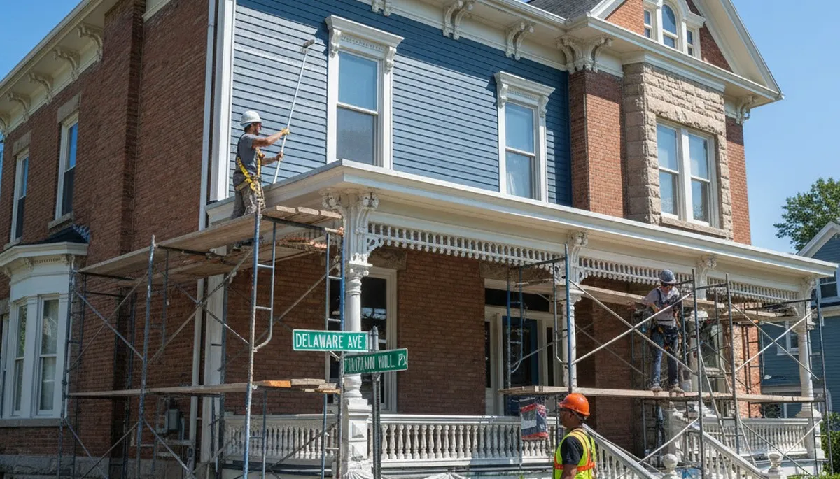 Painting services in Easton, PA for residential and commercial properties