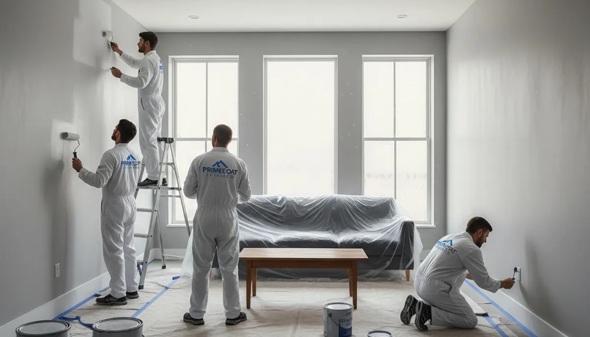 Interior house painting in Easton, PA for durable, climate-ready walls and lasting finish