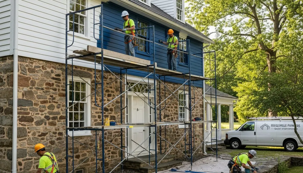 Painting contractor serving Easton, PA for residential and commercial interior and exterior painting services