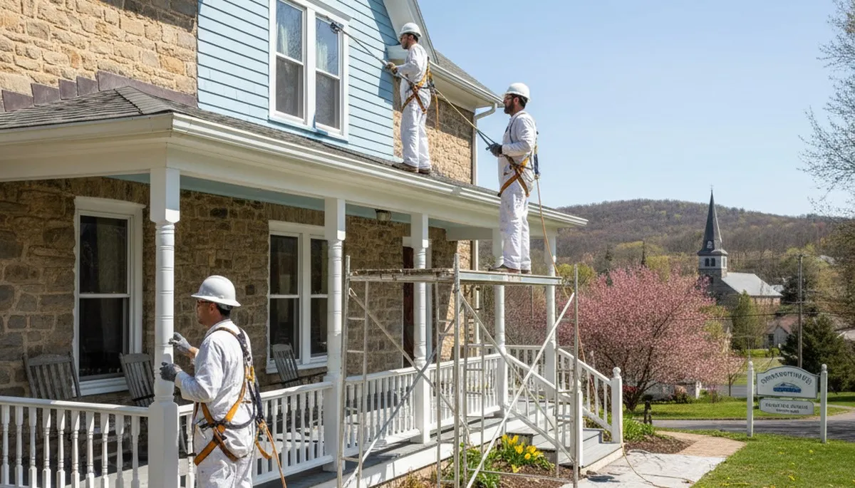 Professional painting services in Easton, PA for interior and exterior home projects